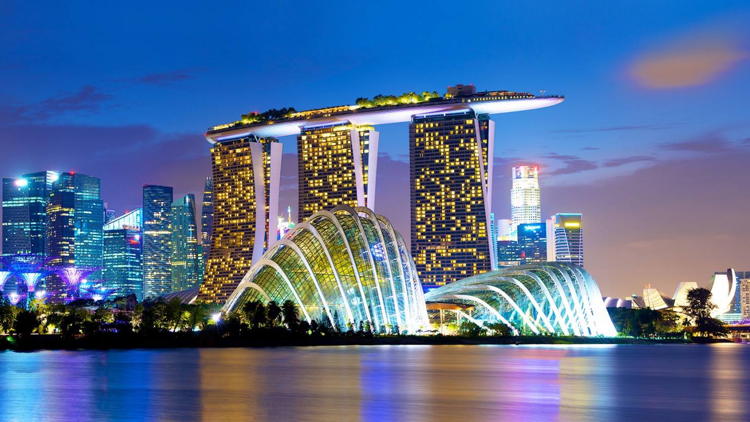 Quần thể “triệu đô” Marina Bay Sands. Ảnh Visit Singapore