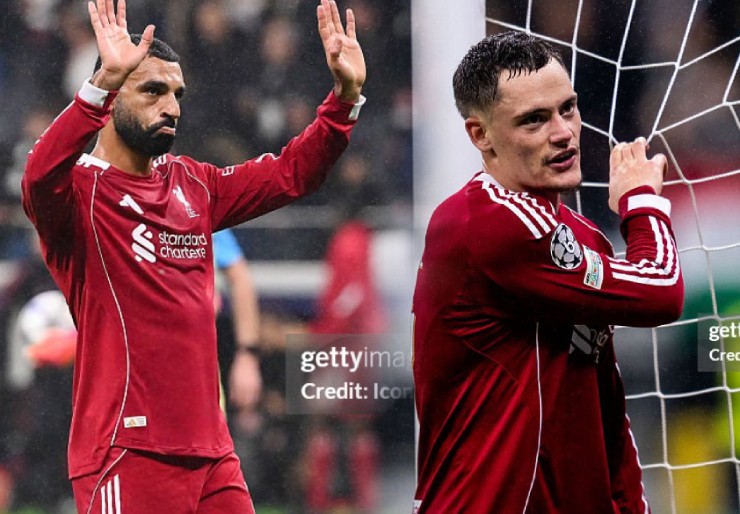 Salah khiến Wirtz lỡ cơ hội "mở tài khoản" cho Liverpool