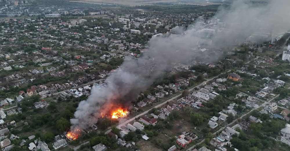 Quân đội Ukraine hiện không còn kiểm soát được tình hình giao tranh bên trong thành trì Pokrovsk. Ảnh: Kyiv Independent.