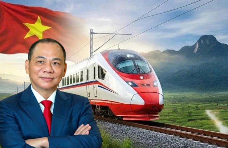 VinSpeed của tỷ phú Phạm Nhật Vượng đăng ký làm loạt dự án đường sắt quan trọng