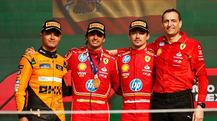 Ferrari thành công tại Mexico City 2024