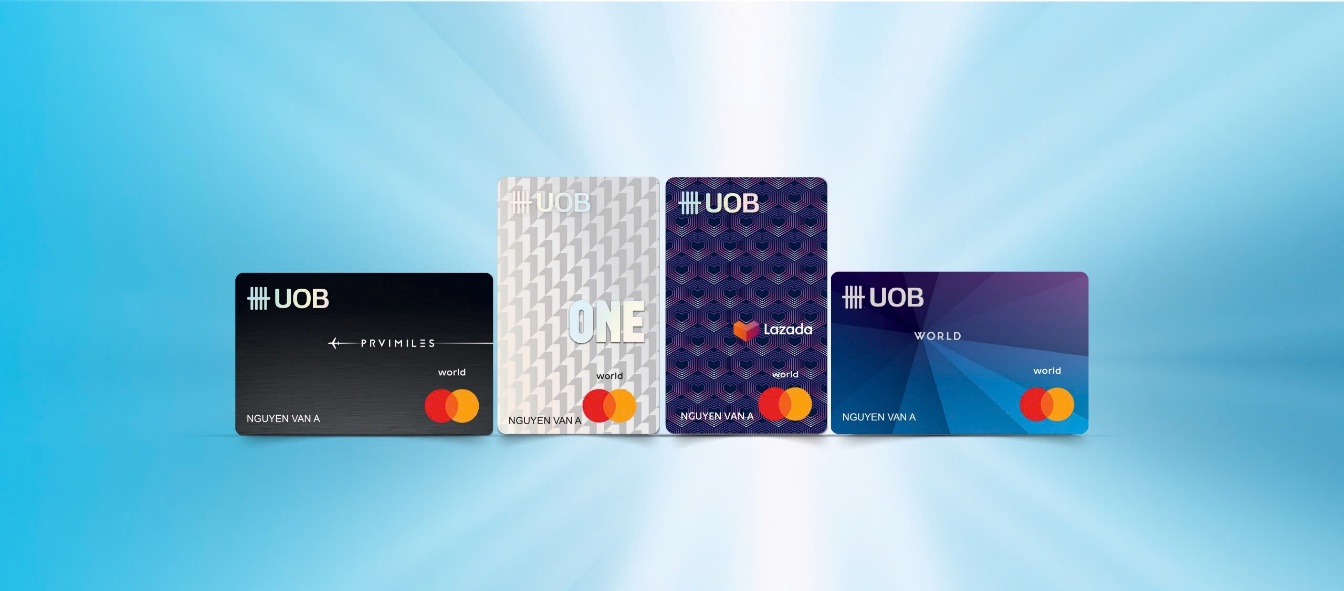 Bốn dòng Thẻ Tín dụng của Ngân hàng UOB Việt Nam