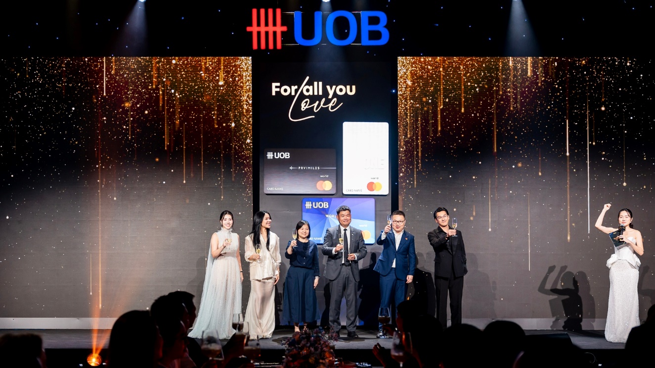 Sự kiện ra mắt bộ Thẻ Tín dụng của Ngân hàng UOB Việt Nam được tổ chức tối ngày 21 tháng 10 năm 2025 tại TP.HCM