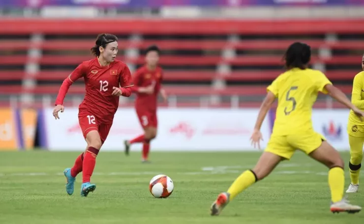 Tuyển nữ Việt Nam đang giữ kỷ lục 8 lần vô địch SEA Games. Ảnh: CCT.