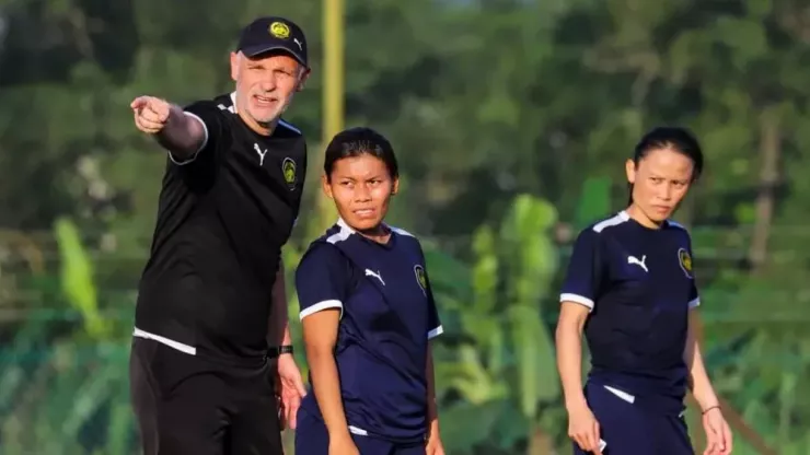 HLV Cornelli e ngại các học trò Malaysia rơi vào bảng quá nặng ký ở SEA Games 33. Ảnh: NST.