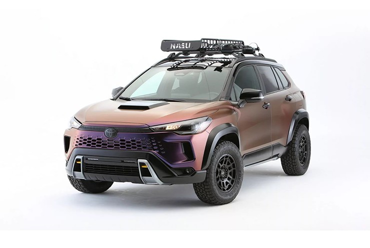 Vén màn Toyota Corolla Cross Hybrid phiên bản off-road đậm chất phiêu lưu