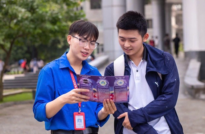Sinh viên Đại học Bách khoa Hà Nội. Ảnh: HUST