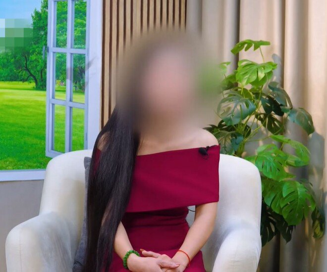 Chị M chia sẻ câu chuyện của mình.