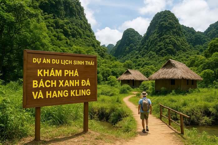 UBND tỉnh Quảng Trị đã chấp thuận Dự án du lịch sinh thái “Khám phá Bách Xanh Đá và Hang Kling”