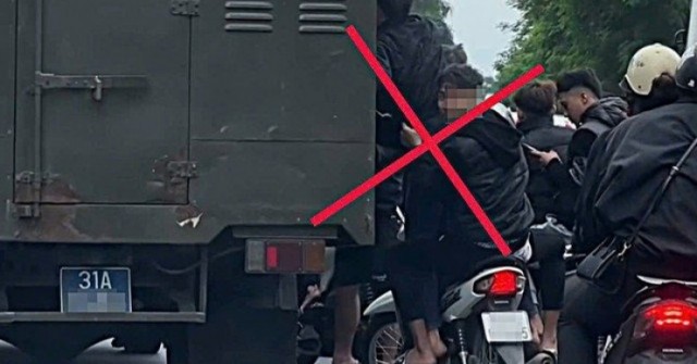 Xử lý nhóm thanh niên đeo bám xe chở phạm nhân ...