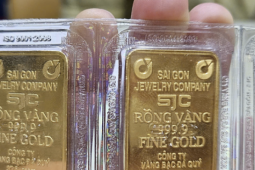 Tối 24-10, giá vàng giảm mạnh
