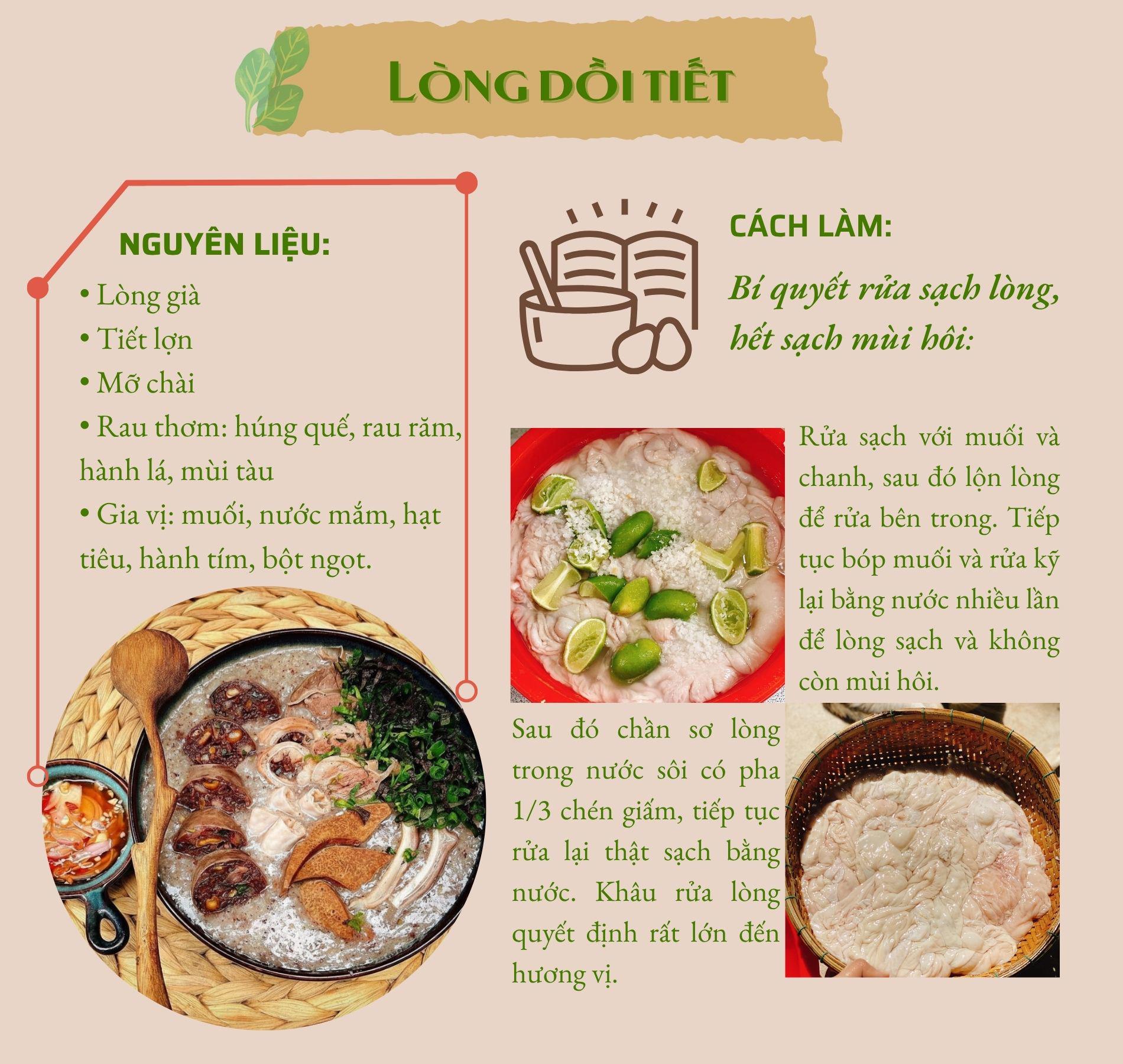 Những món lòng lợn ngon 