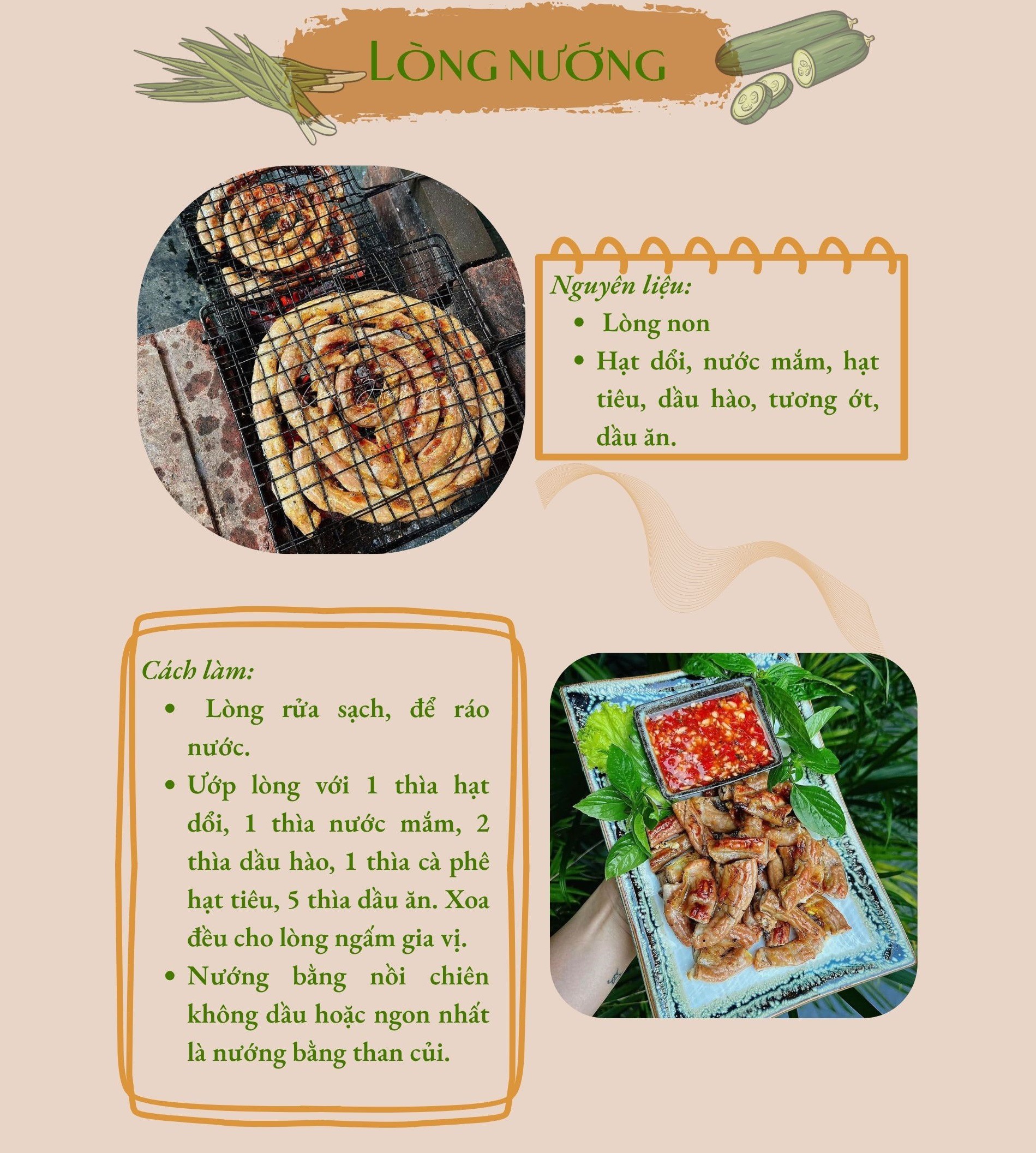 Những món lòng lợn ngon 