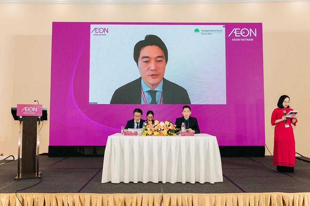 Ông Tezuka Daisuke - Thành viên Ban điều hành tập đoàn, Trưởng đại diện AEON tại Việt Nam kiêm Tổng giám đốc AEON Việt Nam. Ảnh: AEON Việt Nam
