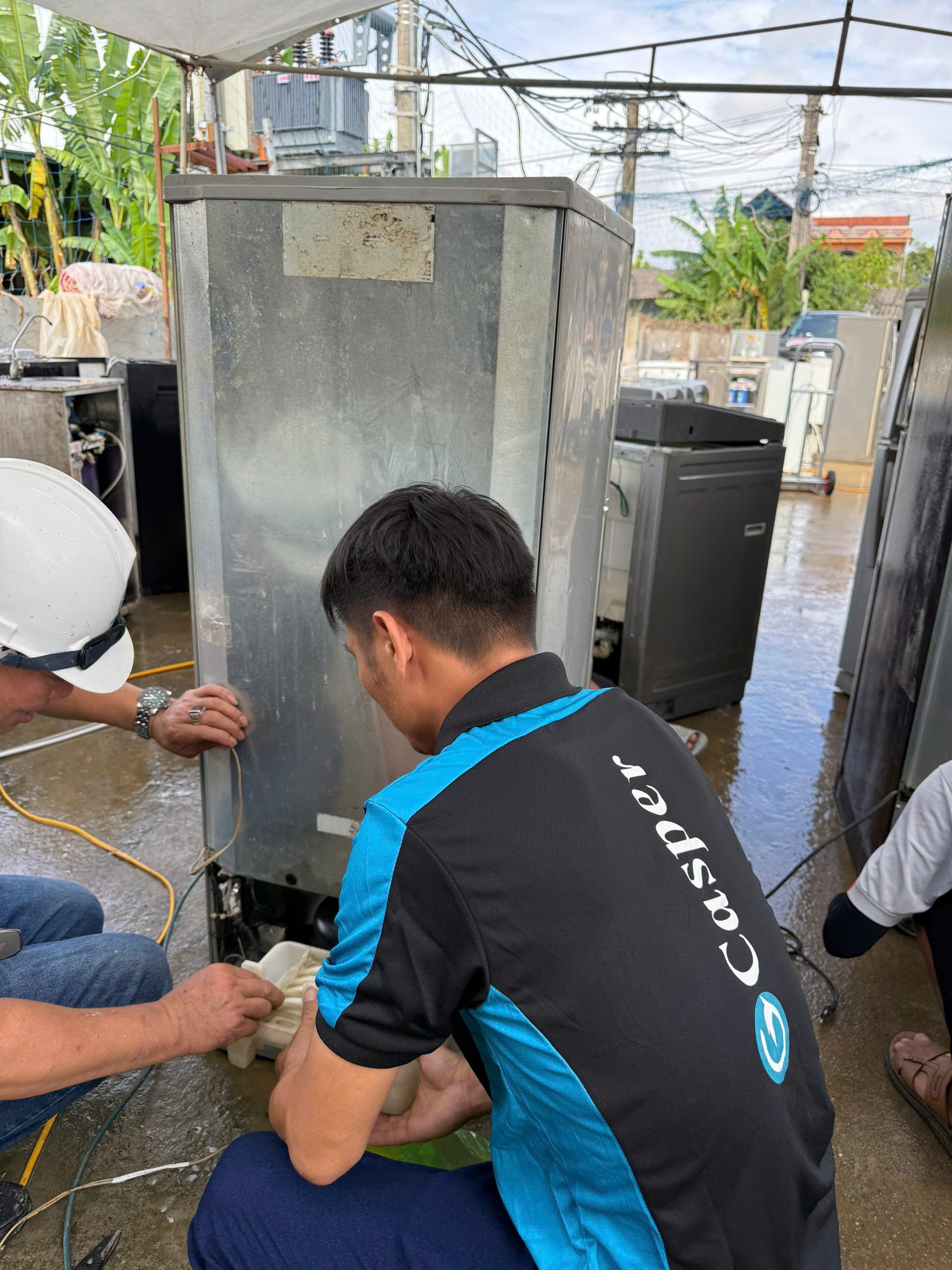 Casper đồng hành cùng người dân Thái Nguyên khắc phục hậu quả bão lũ - 1