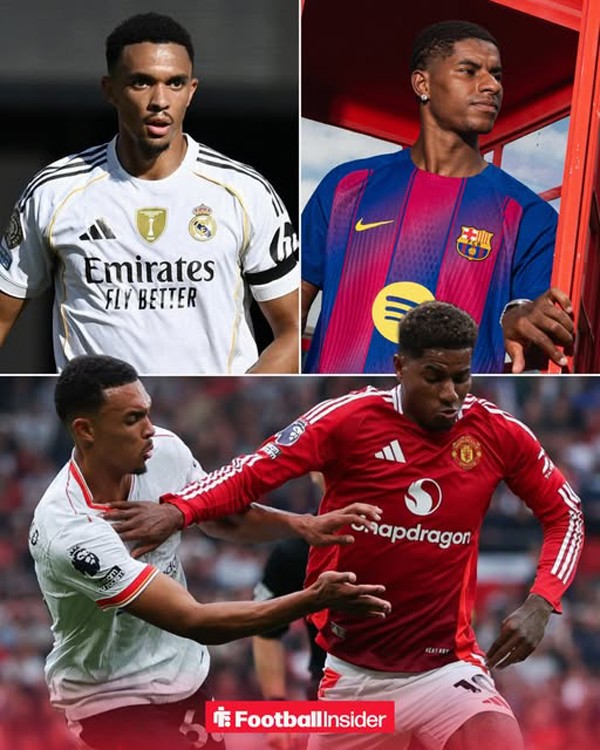 Arnold đến Real với vị thế siêu sao, còn Rashford cập bến Barca trong sự hoài nghi