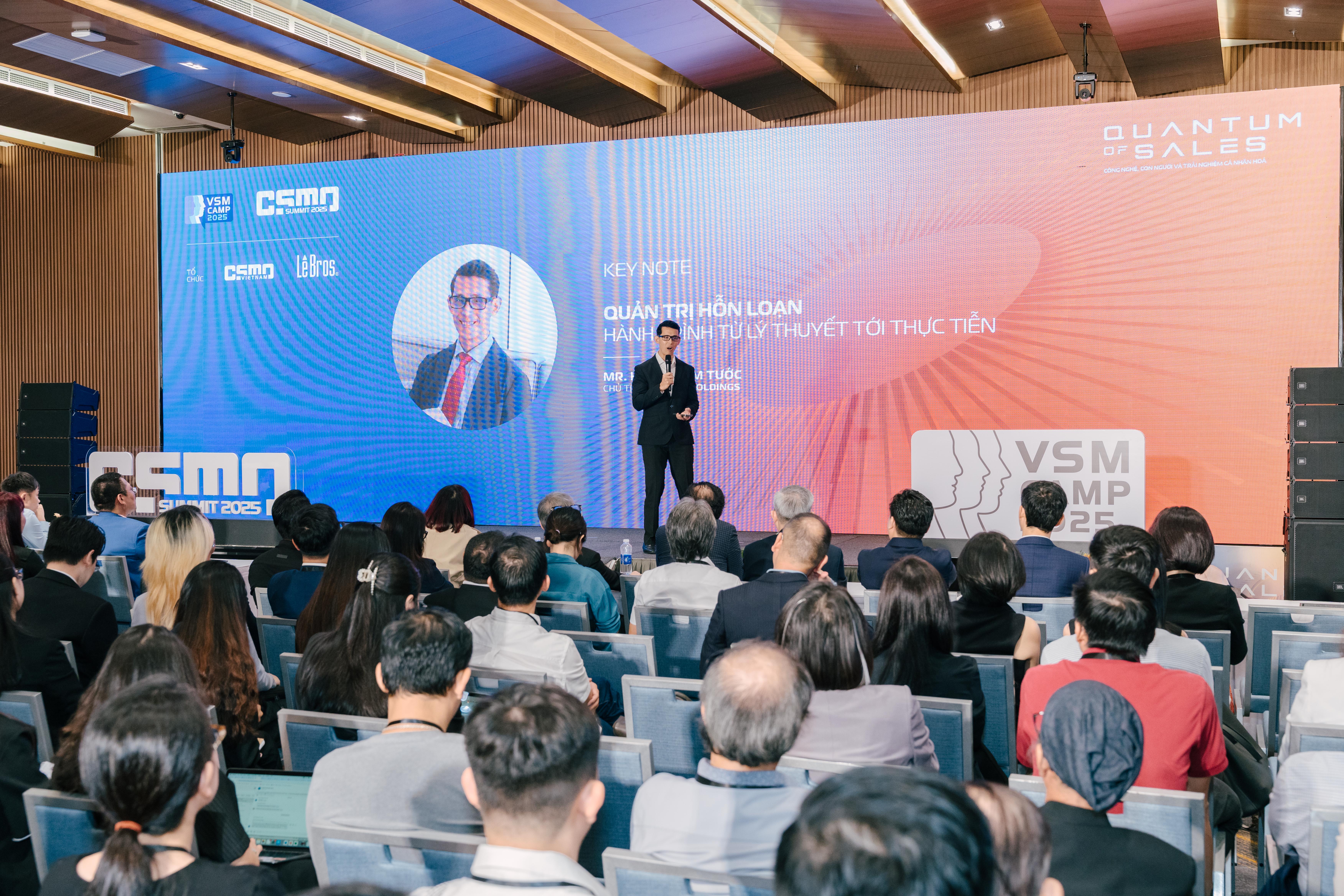 VSMCamp & CSMOSummit 2025: Khám phá góc nhìn chiến lược mới về tương lai ngành Sales & Marketing trong kỷ nguyên AI - 2