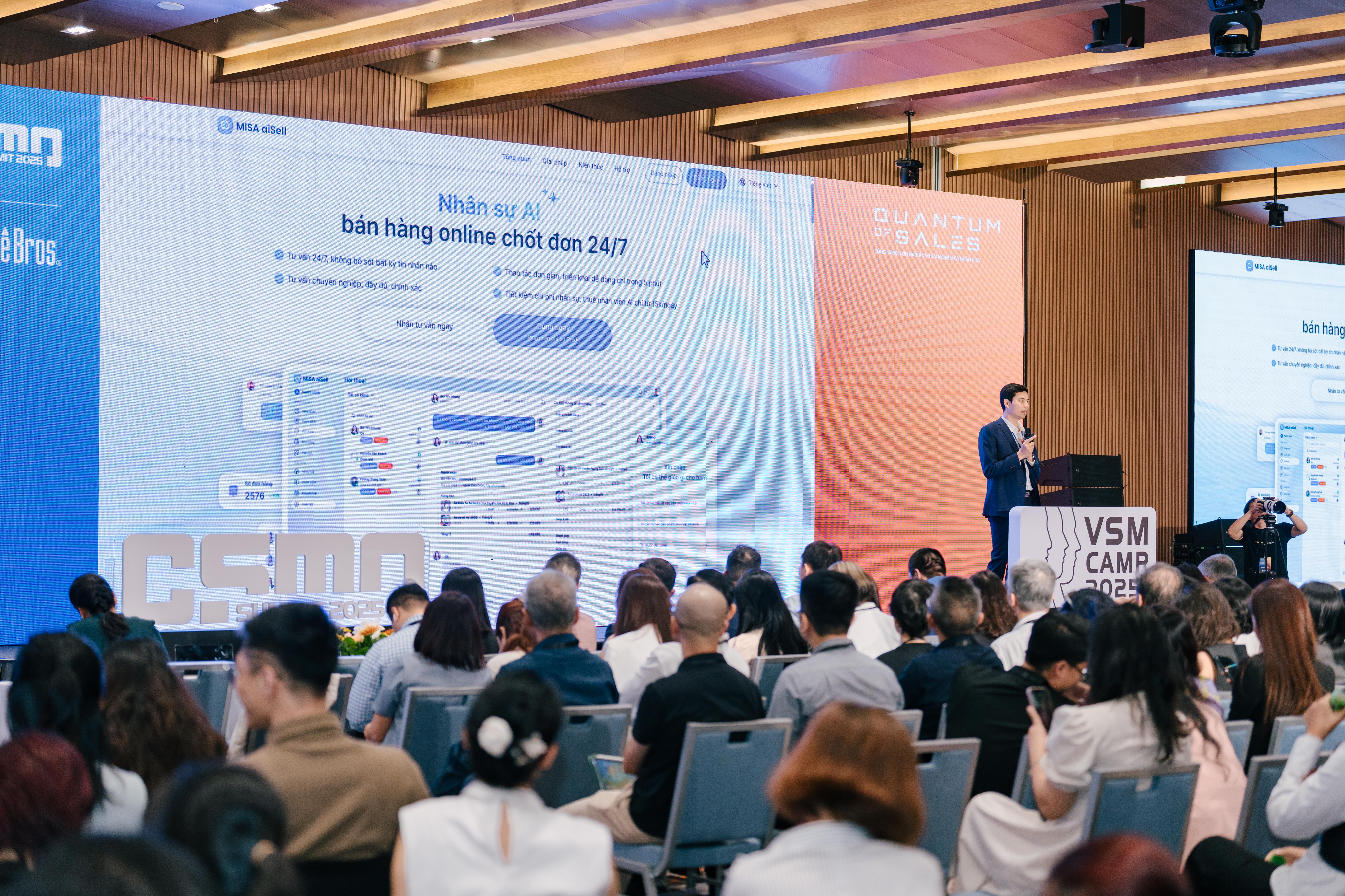 VSMCamp & CSMOSummit 2025: Khám phá góc nhìn chiến lược mới về tương lai ngành Sales & Marketing trong kỷ nguyên AI - 4