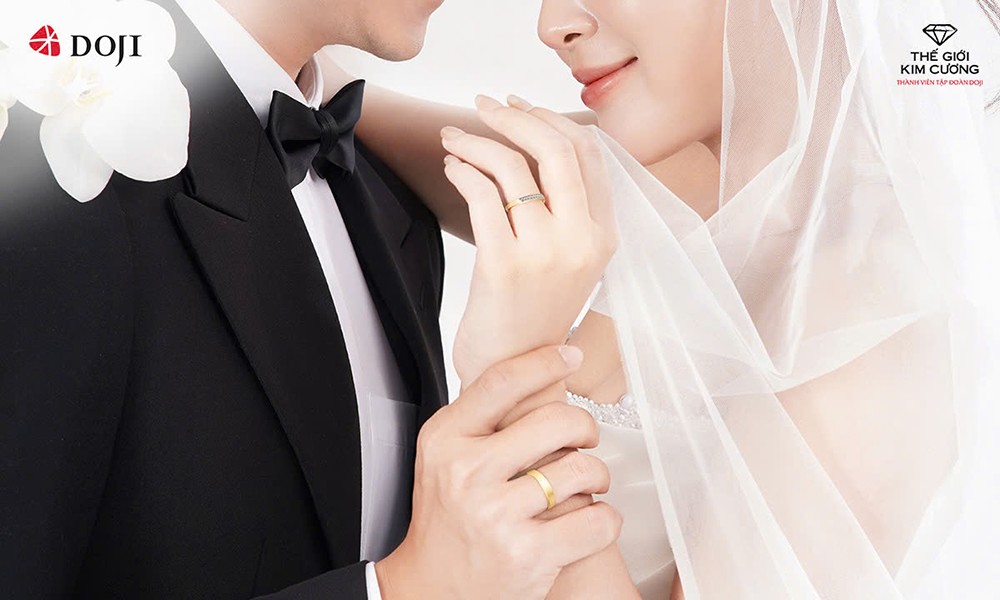 Nhẫn cưới Salsa với đa dạng thiết kế và mức giá phù hợp với các cặp đôi.