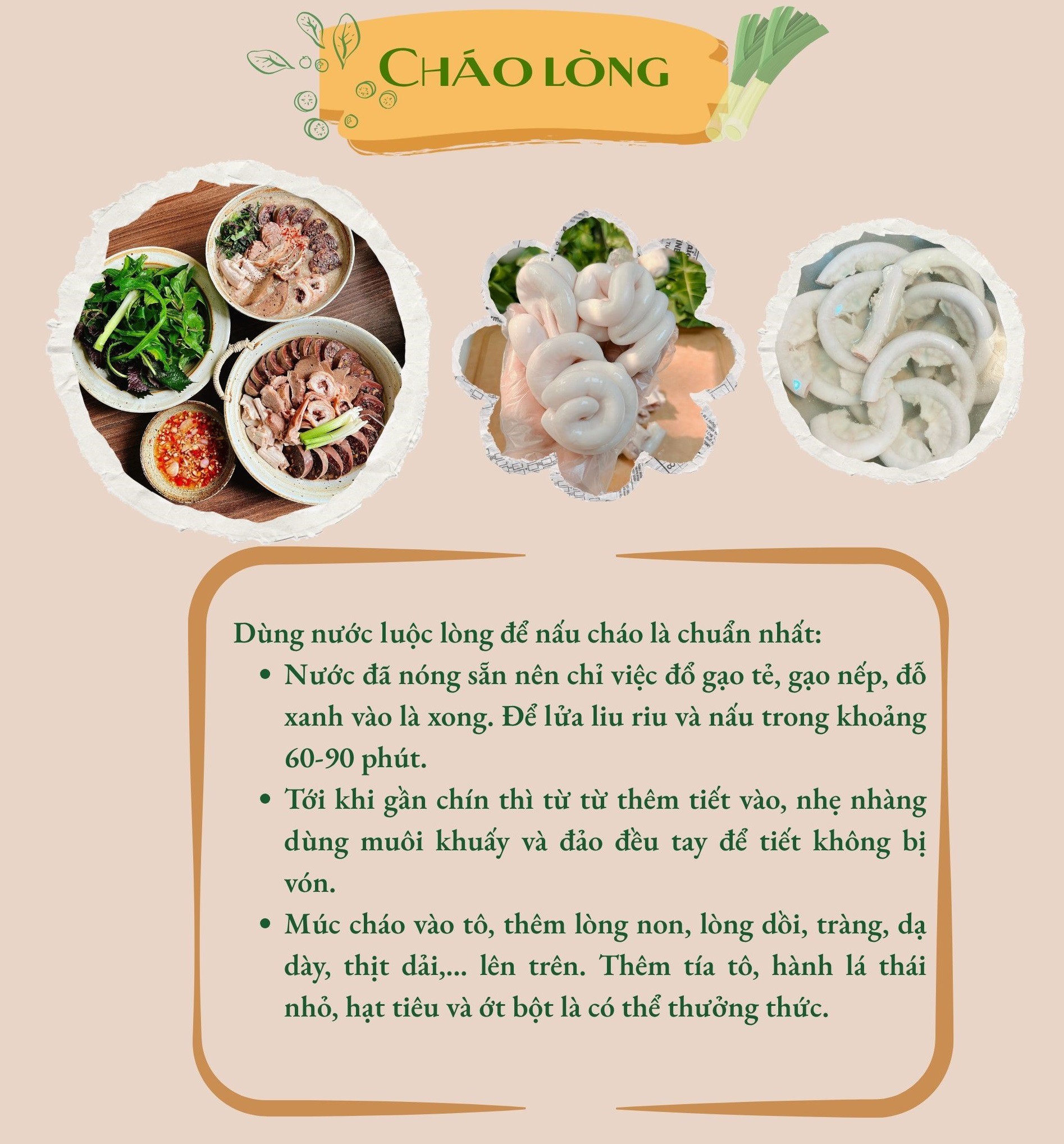 Những món lòng lợn ngon 