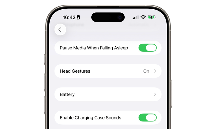 Tính năng Pause Media When Falling Asleep trên iOS 26.