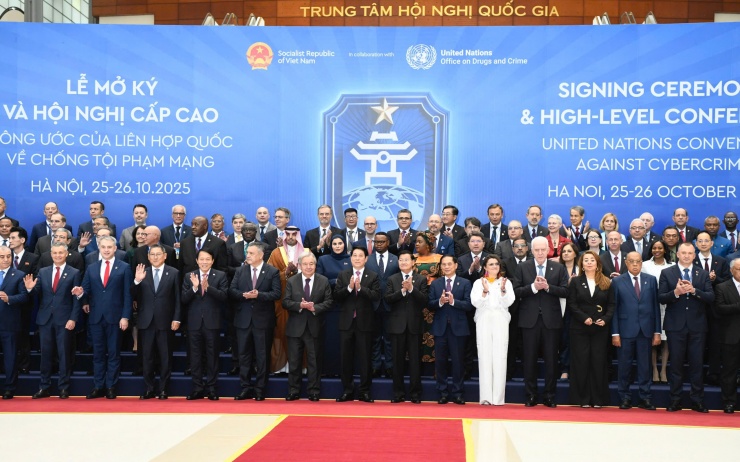Khai mạc trọng thể Lễ mở ký Công ước Liên hợp quốc về chống tội phạm mạng - 16