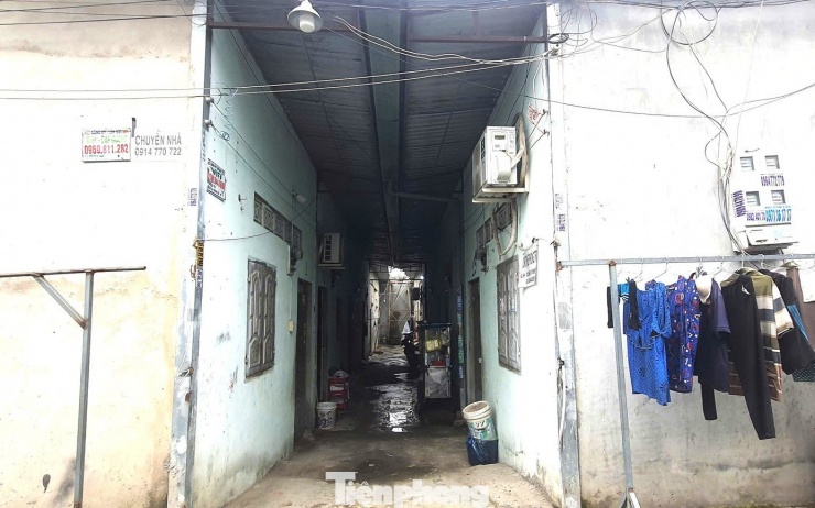 Khu nhà trọ xây dựng không phép trong phạm vi đất không chính chủ