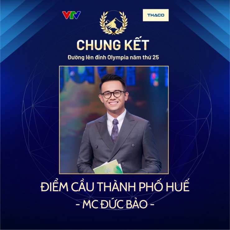 MC Đức Bảo tiếp tục góp mặt ở Chung kết năm Olympia 25.