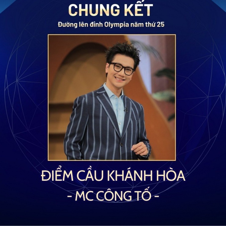 Công Tố sẽ "cầm trịch" tại điểm cầu Khánh Hòa.