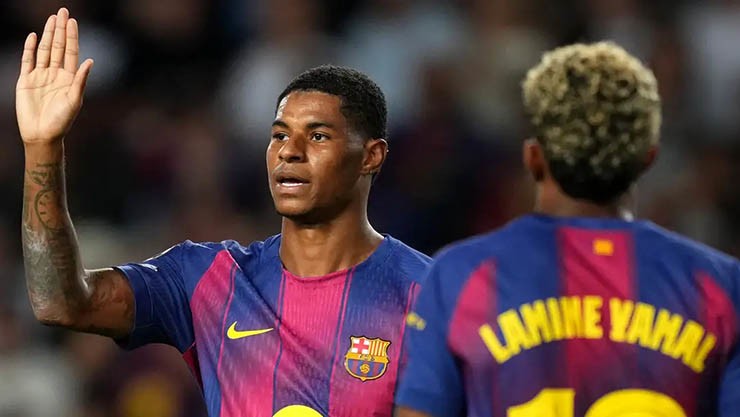 Rashford không ngừng ghi bàn cho Barca