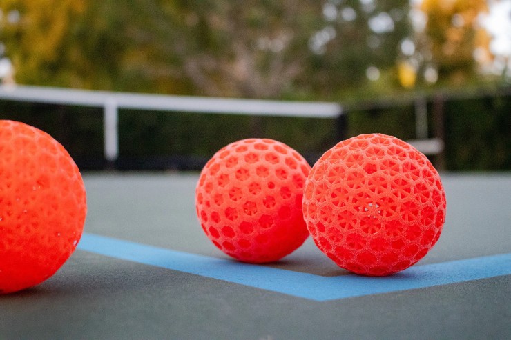 Trái bóng pickleball in 3D là giải pháp phù hợp&nbsp;