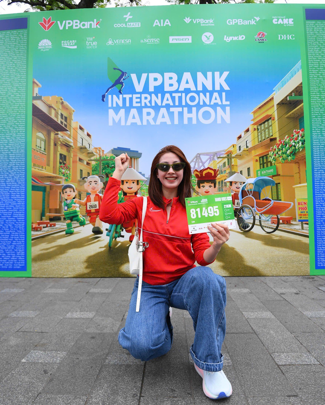 Dàn trai xinh, gái đẹp “đốt nóng” VPBank Hanoi International Marathon 2025 trước giờ xuất phát - 5