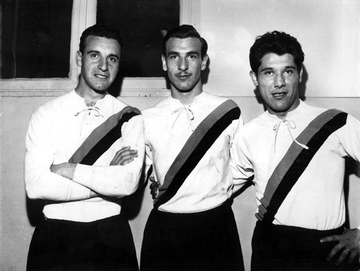 3 huyền thoại Enrique Omar Sivori, Humberto Maschio và Antonio Angelillo
