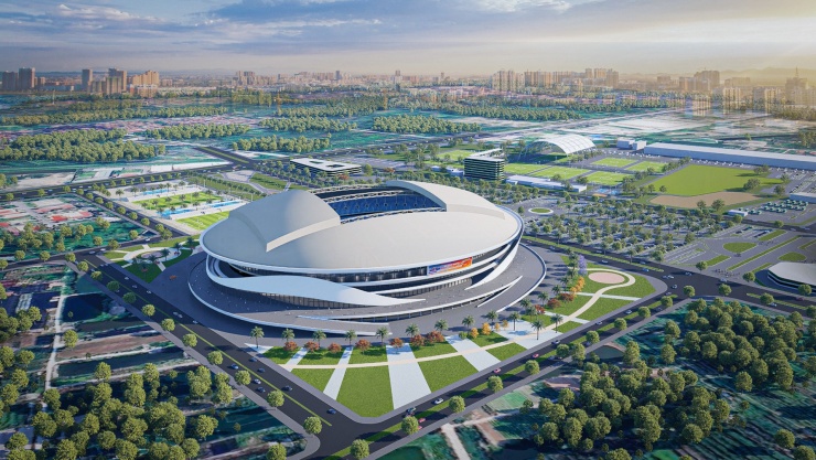 Phối cảnh sân PVF