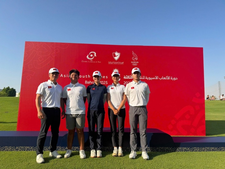 Đội tuyển golf Việt Nam giành 2 tấm huy chương lịch sử tại Asian Youth Games 2025 - 1