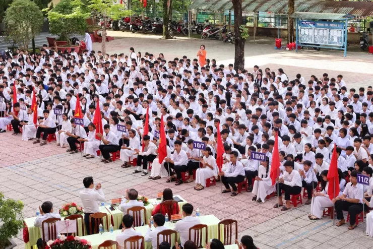Mưa lớn, Đà Nẵng giao các xã phường tự quyết cho học sinh nghỉ học. Ảnh: TN