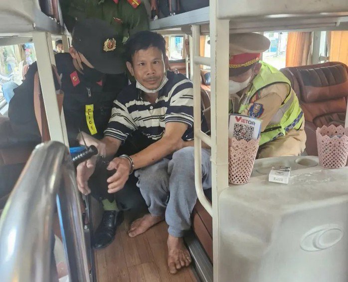 Mai Xuân Tùng bị bắt sau khi gây án