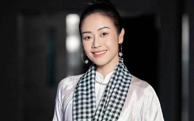 MC Phí Linh sẽ dẫn Chung kết "Đường lên đỉnh Olympia" tại điểm cầu Đồng Tháp. Ảnh VTV