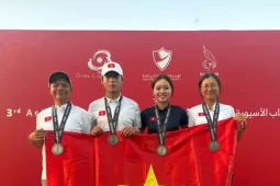 Đội tuyển golf Việt Nam giành 2 tấm huy chương lịch sử tại Asian Youth Games 2025