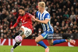 Kết quả bóng đá MU - Brighton: Dấu son Cunha - Casemiro (Ngoại hạng Anh)