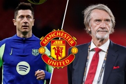 Tỷ phú Ratcliffe ngăn MU chiêu mộ Lewandowski, lo trở thành "Ronaldo 2.0"