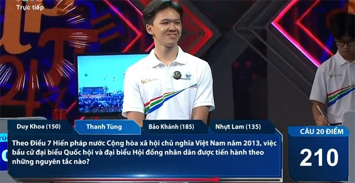 Chung kết Đường lên đỉnh Olympia năm thứ 25: Bảo Khánh giành giải thưởng 50.000 USD - 2