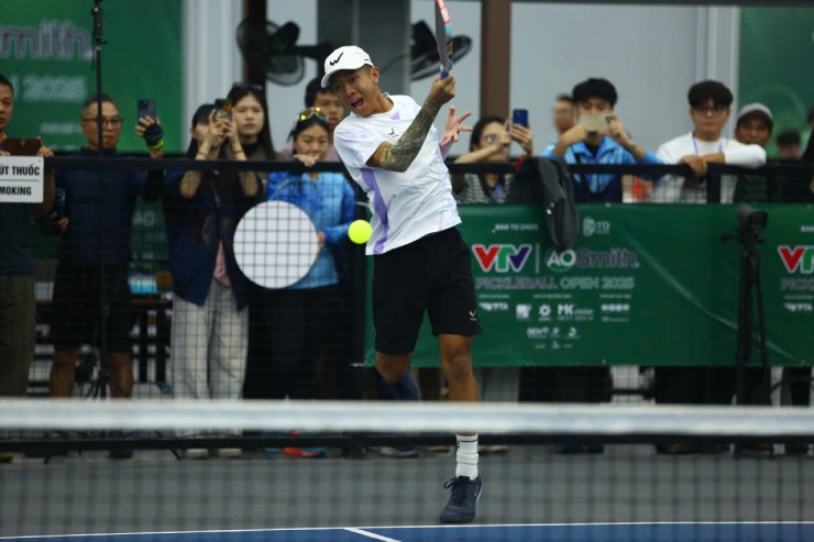 Quang Dương dự 2 nội dung pickleball nhưng đều không giành chức vô địch 