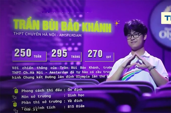 Chung kết Đường lên đỉnh Olympia năm thứ 25: Bảo Khánh giành giải thưởng 50.000 USD - 37