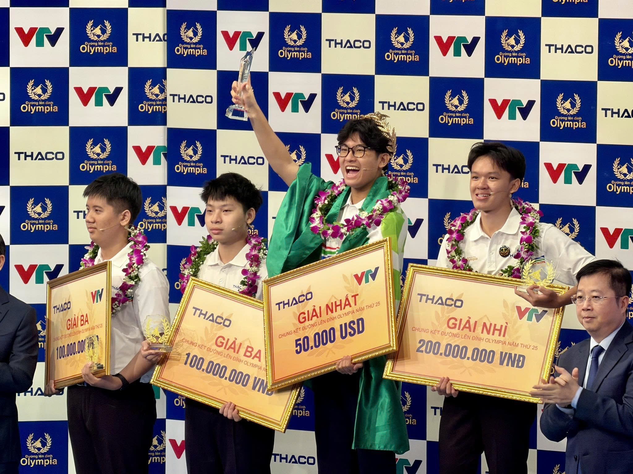 Nỗ lực giúp Bảo Khánh trở thành Quán quân Đường lên đỉnh Olympia năm 2025 - 1