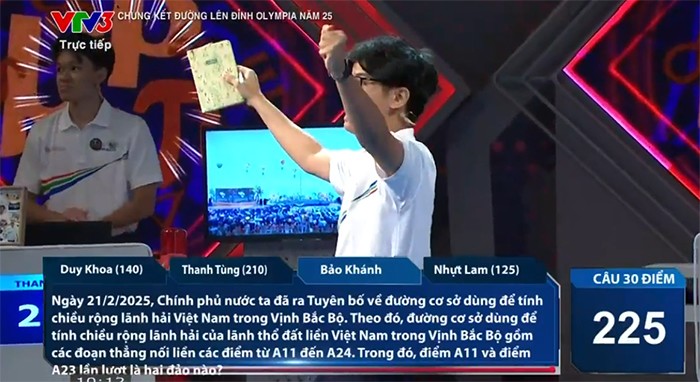 Chung kết Đường lên đỉnh Olympia năm thứ 25: Bảo Khánh giành giải thưởng 50.000 USD - 5