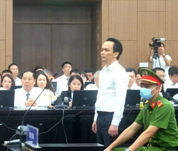 Ông Trịnh Văn Quyết tại phiên tòa. Ảnh: Hoàng Huy