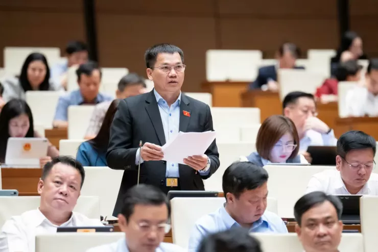 Đại biểu Dương Khắc Mai (đoàn Lâm Đồng). Ảnh: QH
