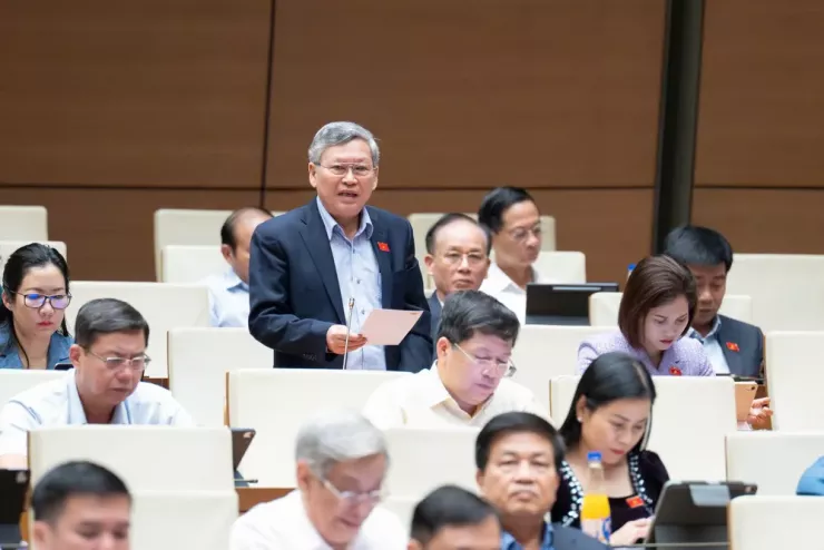 Đại biểu Tô Văn Tám (Quảng Ngãi). Ảnh: QH