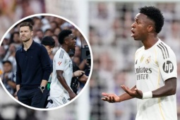 Vinicius bực tức dọa rời Real Madrid, nhận hình phạt nặng vì "bật" HLV Alonso